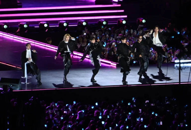 BTS Comeback Concert Attracts Thousands Of Fans In Seoul
