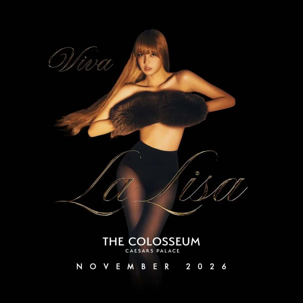 BLACKPINK’s Lisa Announces Las Vegas Residency Viva La Lisa at Caesars Palace