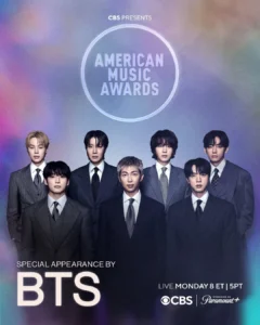 BTS to Make Special Live Appearance at 2026 American Music Awards