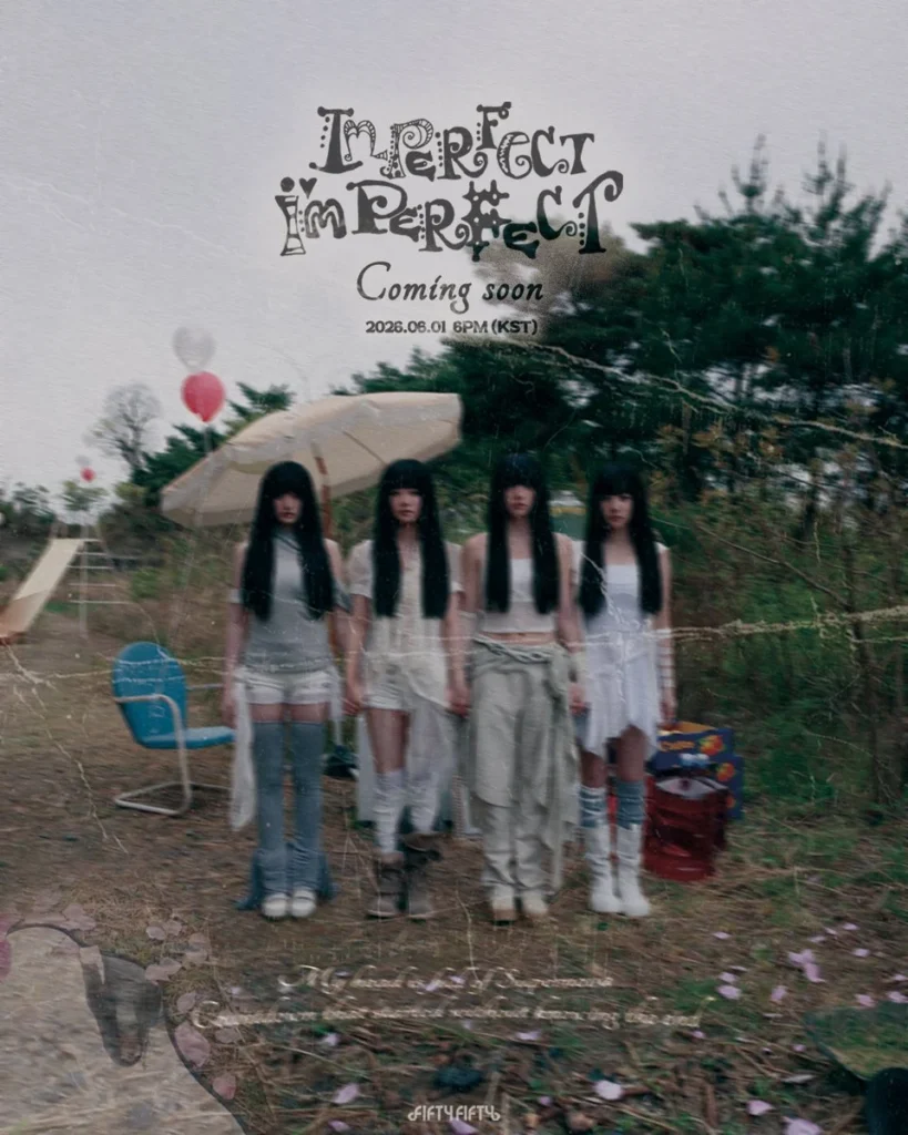 FIFTY FIFTY Announces Highly Anticipated Summer Comeback with Mini Album "Imperfect-Imperfect"