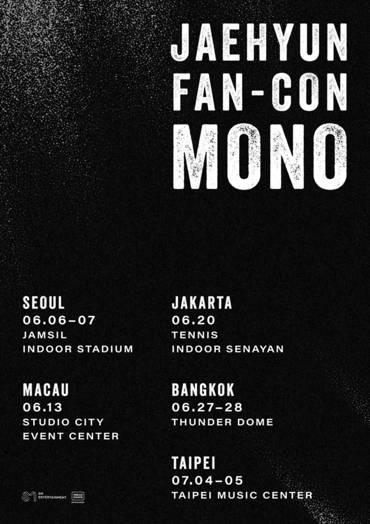 NCT’s Jaehyun Announces "Mono" Fan-Con Tour Following Military Discharge