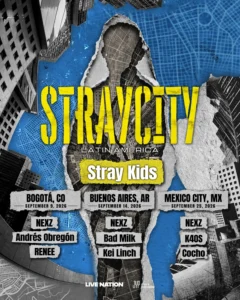 Stray Kids Headlines Inaugural STRAYCITY Music Festival Launching in Latin America