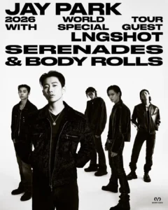 Jay Park and LNGSHOT Announce Expansive 2026 World Tour with Extensive Global Itinerary
