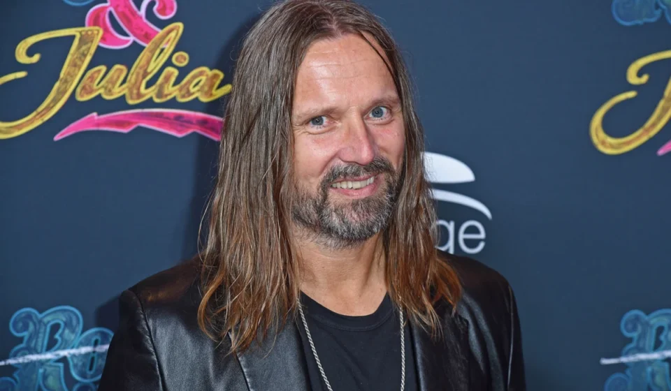 Swedish producer and composer Max Martin attends the "& Julia" musical premiere at Stage Operettenhaus on October 30, 2024 in Hamburg, Germany.