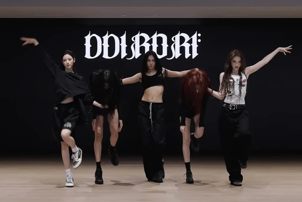 MEOVV Unveils Dazzling Choreography for "DDI RO RI" in Official Dance Practice Video