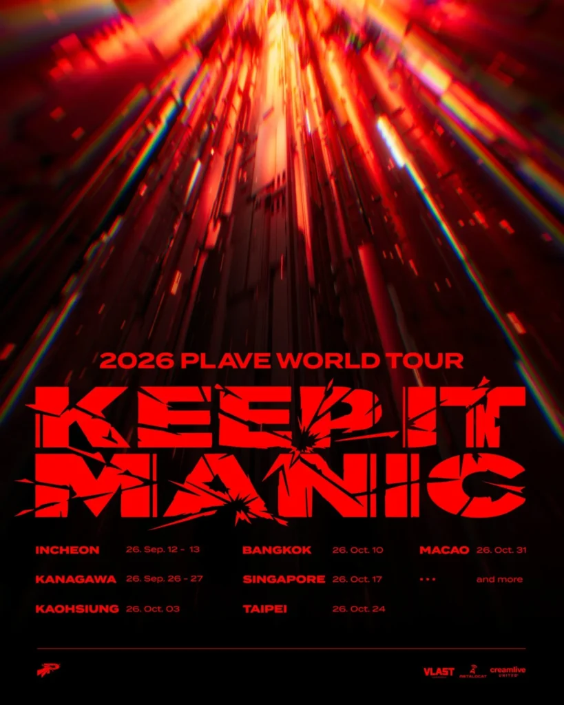PLAVE Announces "KEEP IT MANIC" 2026 World Tour, Expanding Global Reach of Virtual K-Pop Phenomenon