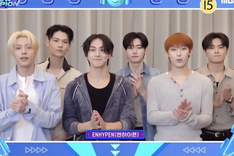 ENHYPEN Secures First Music Show Win for "Bloody Paradise" on Show Champion