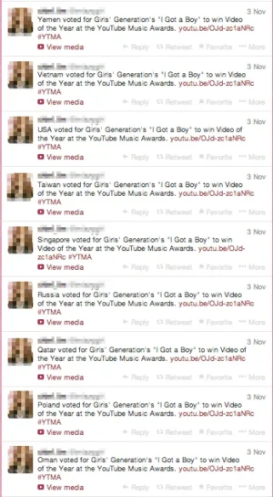 Girls’ Generation Clinches Video of the Year at Inaugural YouTube Music Awards Signaling K-Pop’s Global Ascent