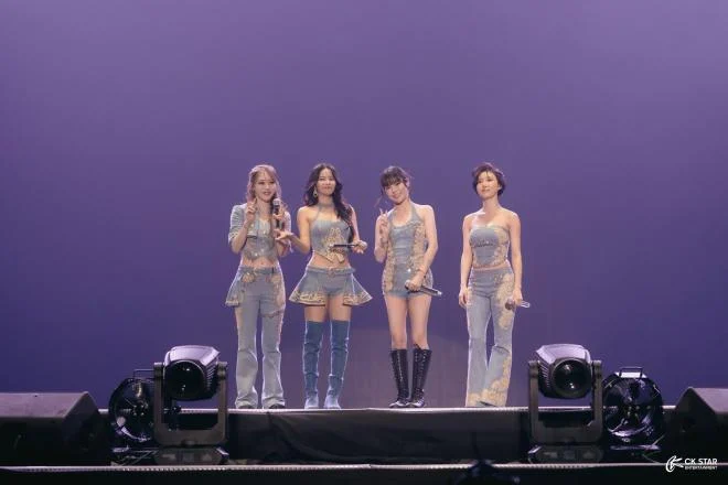MAMAMOO Celebrates a Decade of Excellence with Explosive 4WARD World Tour Stop at Singapore Indoor Stadium.