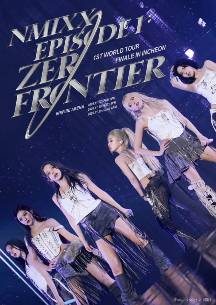 NMIXX Announces Finale Concert for "EPISODE 1: ZERO FRONTIER" World Tour in Incheon
