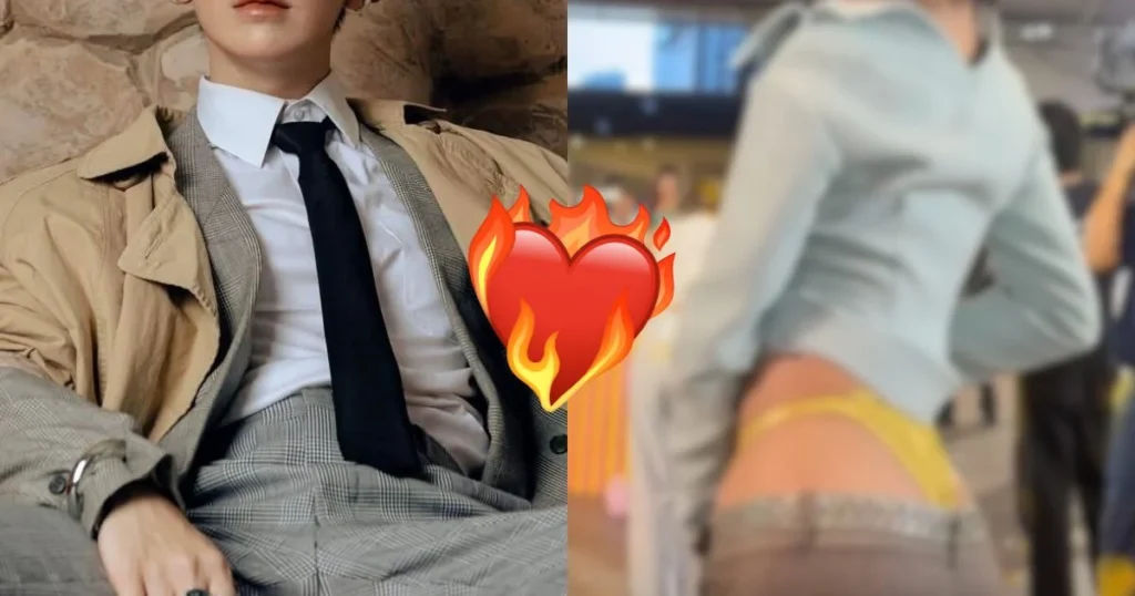 Short Skirts & Thongs — “Boy Group” Member Goes Viral