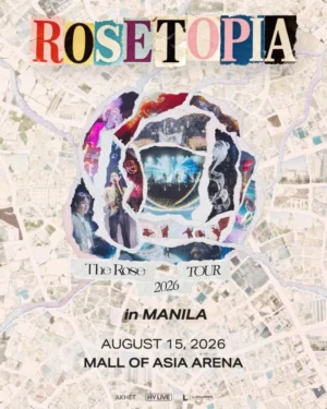 The Rose Announces Rosetopia Asia Tour 2026 with Landmark Manila Performance as the Band Solidifies Its Global Alt-Pop Legacy.