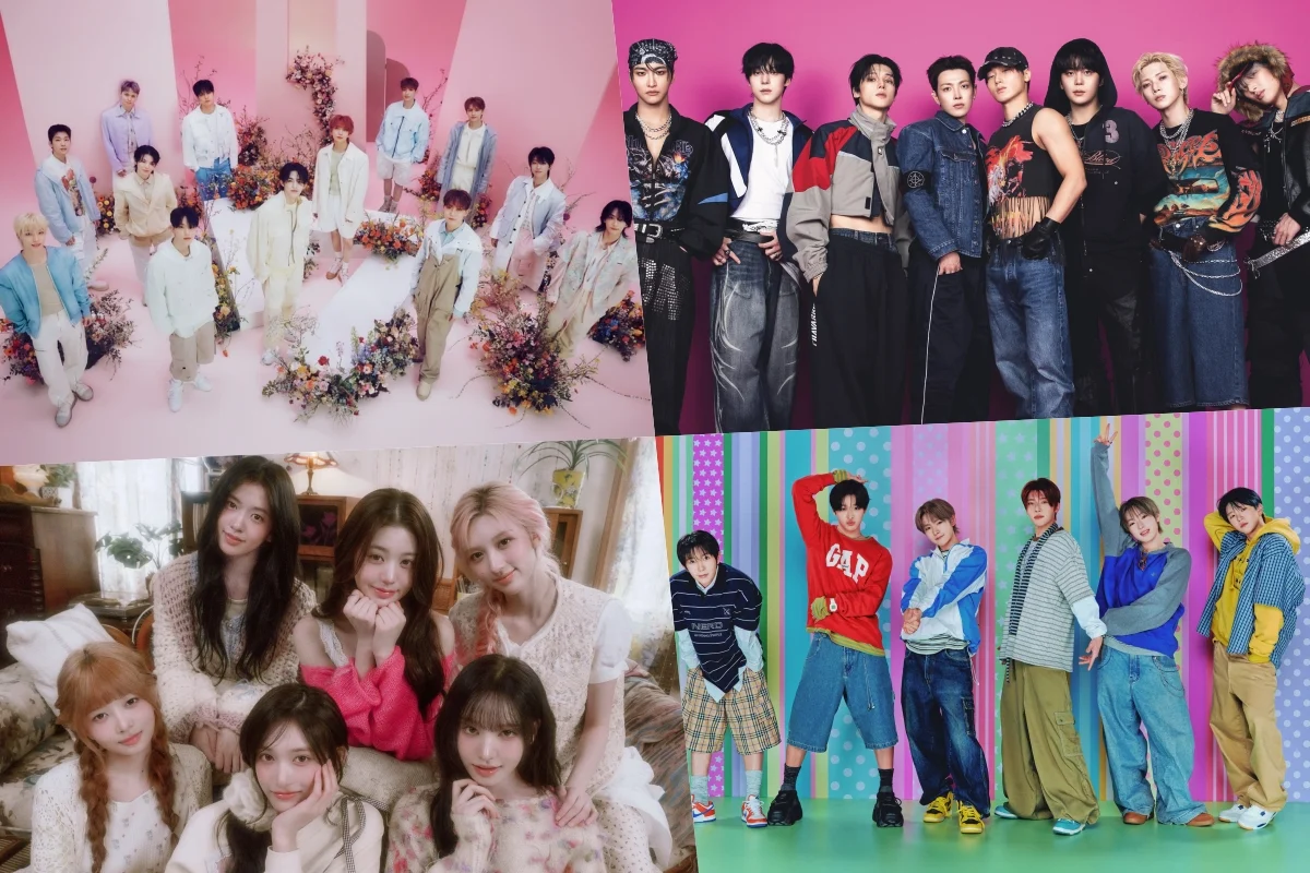 SEVENTEEN, ATEEZ, IVE, NCT WISH, aespa, ILLIT, and NiziU Achieve Major RIAJ Certifications in Japan